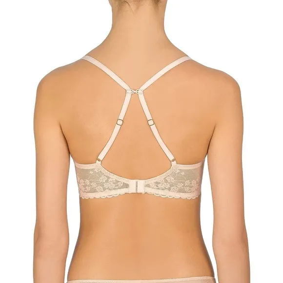 Natori Women's Cherry Blossom Convertible Contour Bra SZ 32DDD