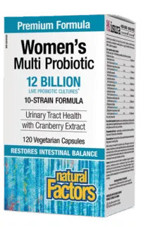 Natural Factors Women's Multi Probiotic 12 Billion CFU 60s