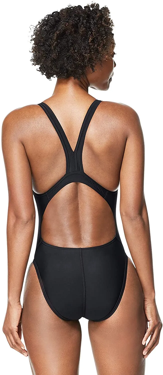 New Speedo Women's Pro LT Super Pro Swimsuit in Black, Sz L!