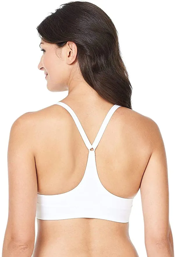 New Warners Women's Play It Cool Wire-Free Cooling Racerback, White, Sz 40B