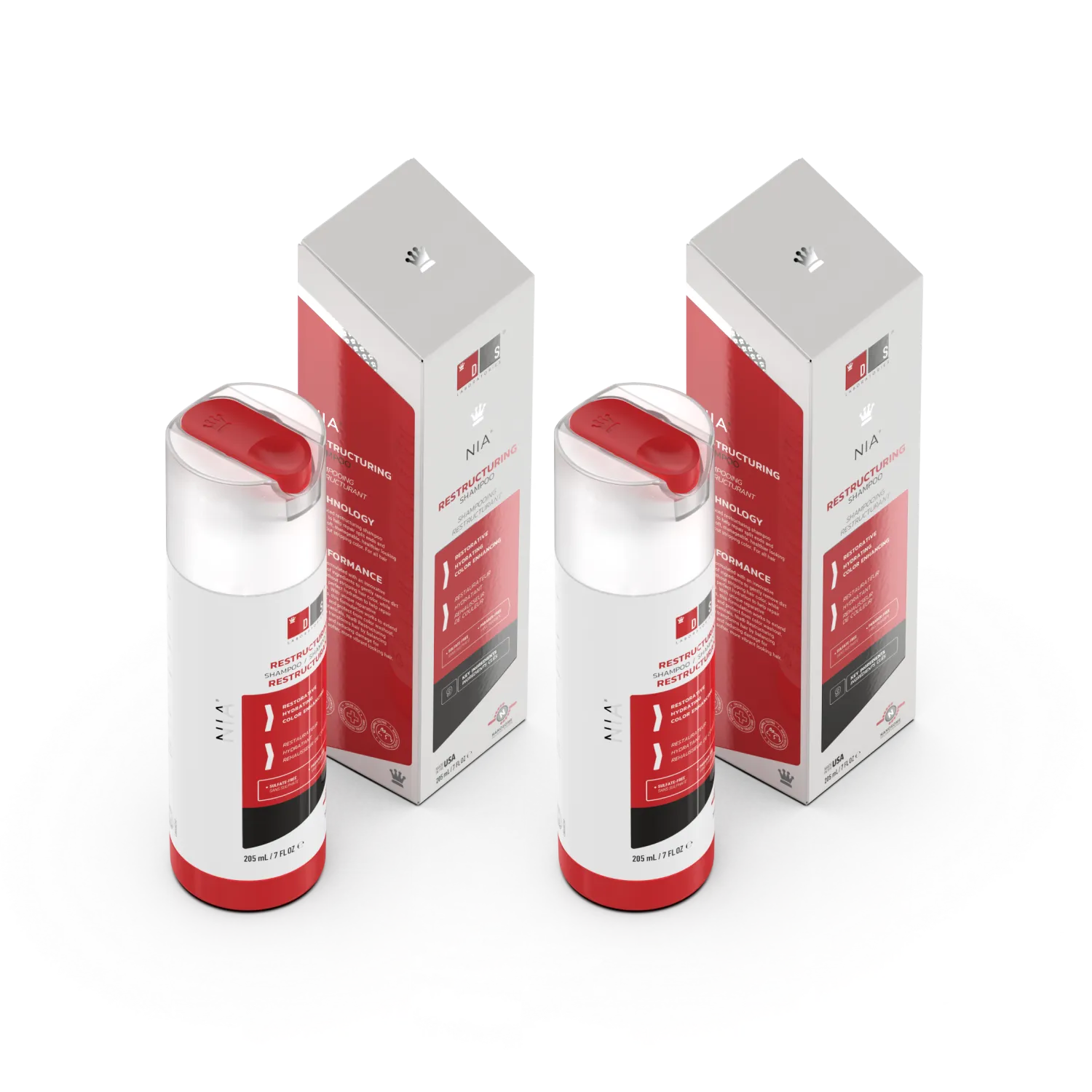 NIA 2 Pack Bundle | Hair Restructuring Shampoo