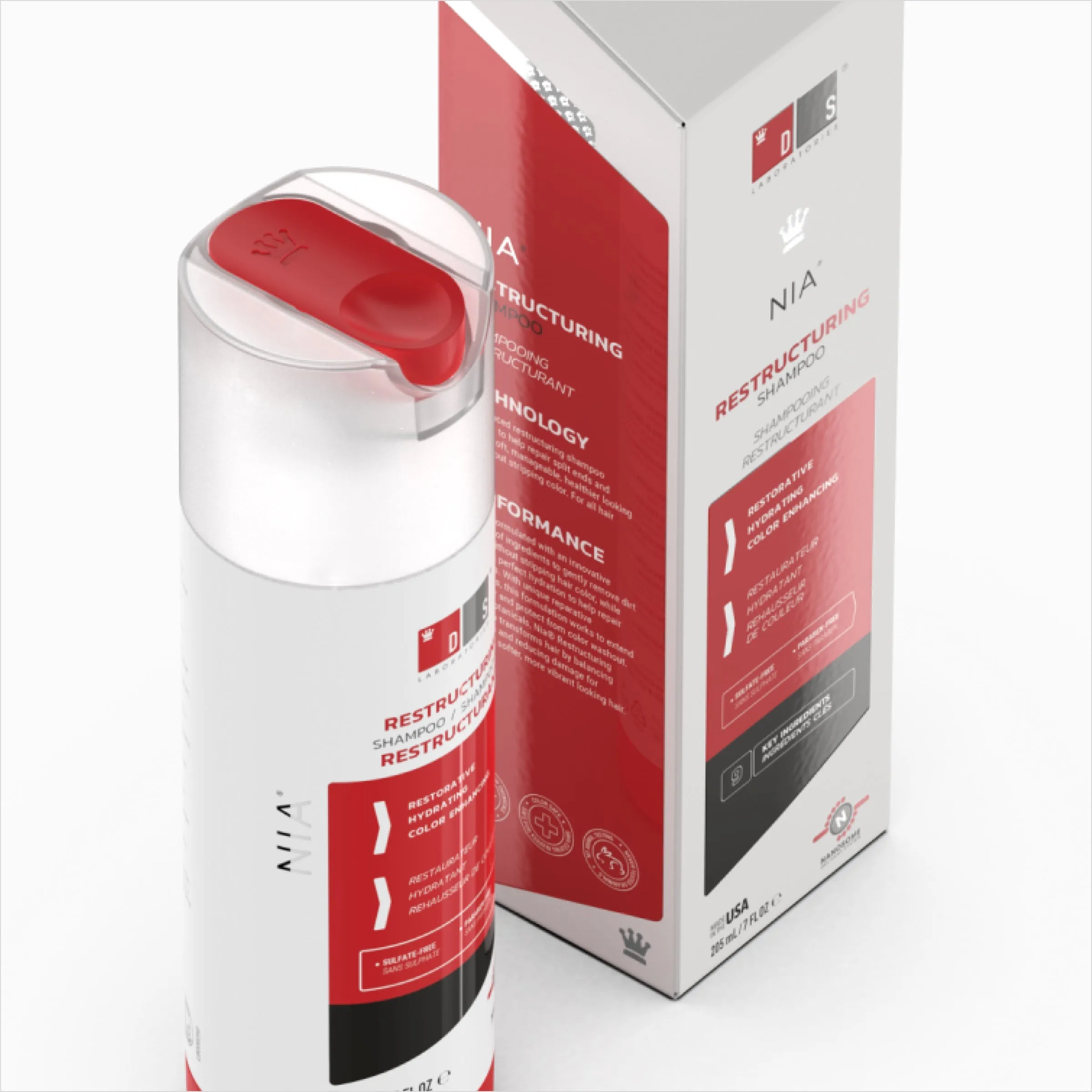 NIA 2 Pack Bundle | Hair Restructuring Shampoo