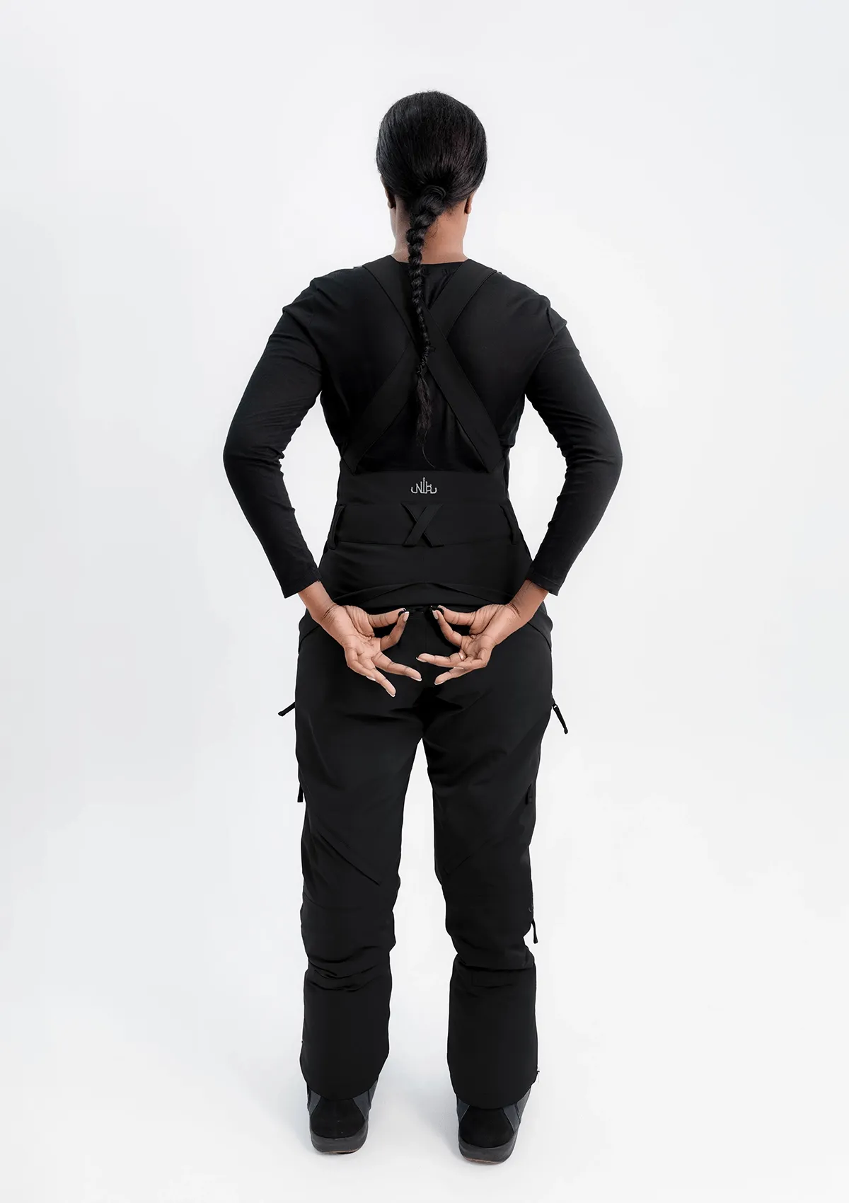 Nobodys Princess Zali Bib Regular Fit Black