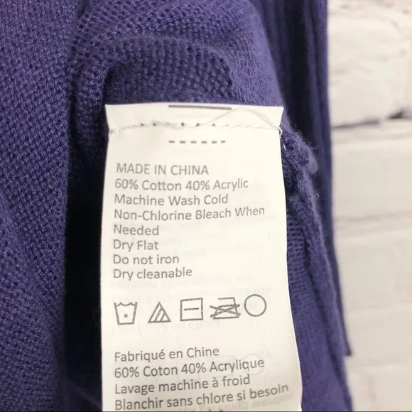 NWT prAna Coco Hooded Sweater Dress Purple Sz M