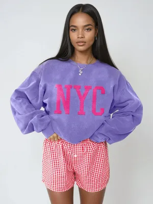 NYC Garment-Dyed Sweatshirt