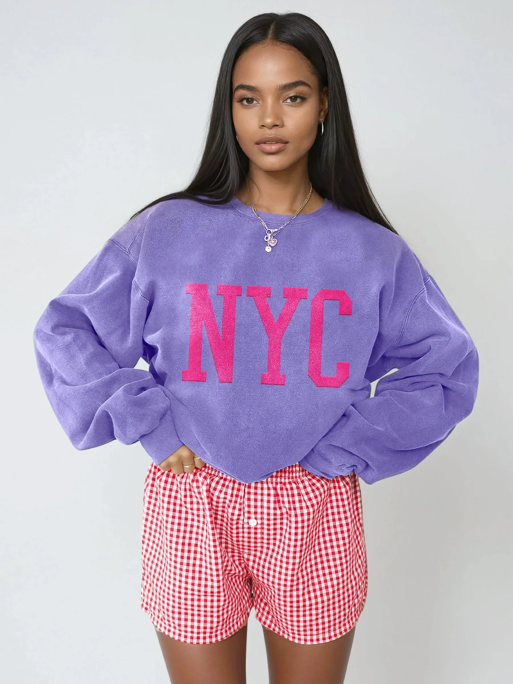 NYC Garment-Dyed Sweatshirt