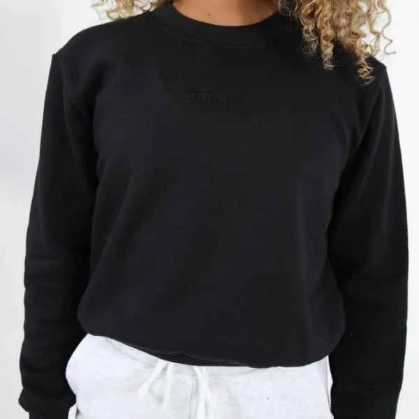 OTG Women's Luxe Fleece Crew Sweattop