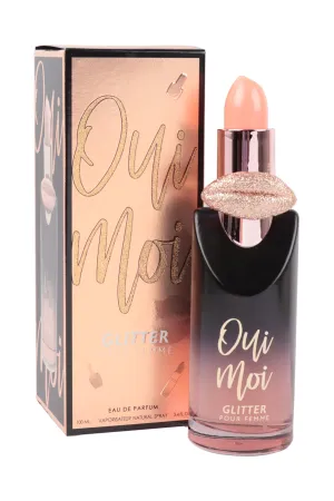 Oui Moi Glitter Spray Perfume Eau De Parfum for Women - 100ml/3.4 fl.oz.