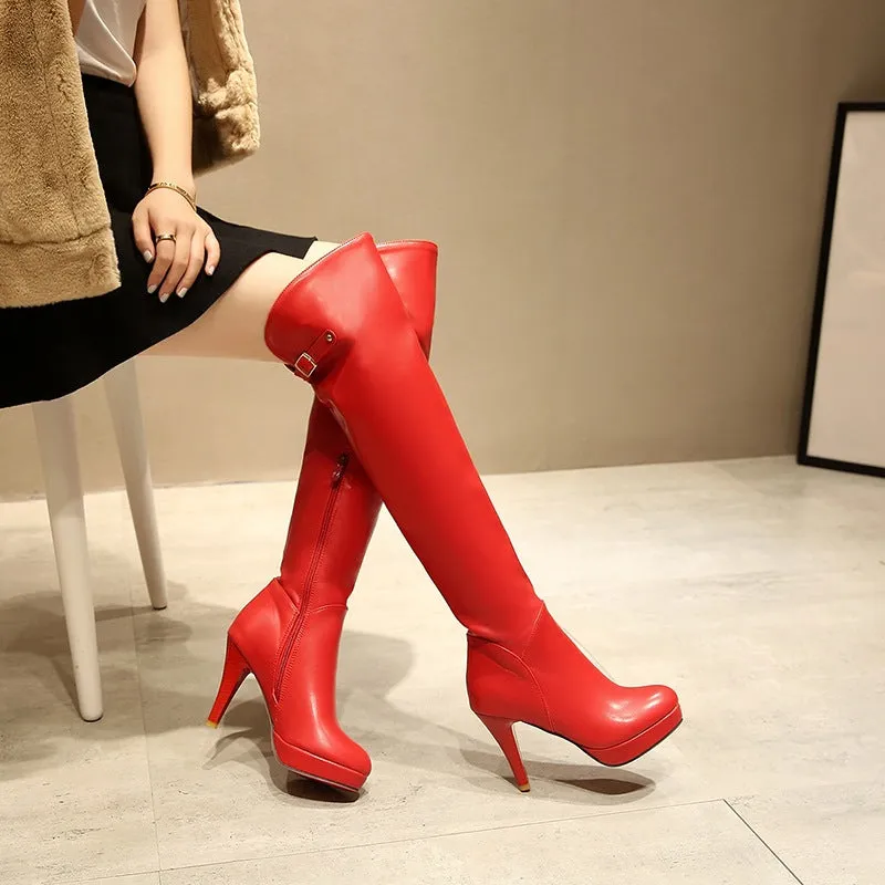 Over The Knee Boots High Heel