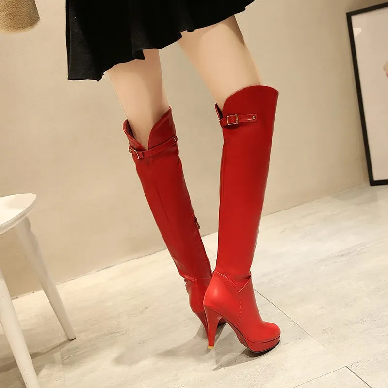 Over The Knee Boots High Heel