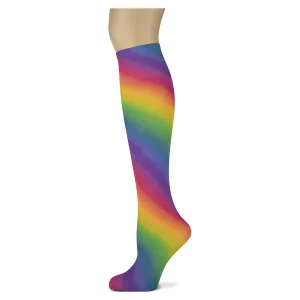 Over The Rainbow Knee Highs