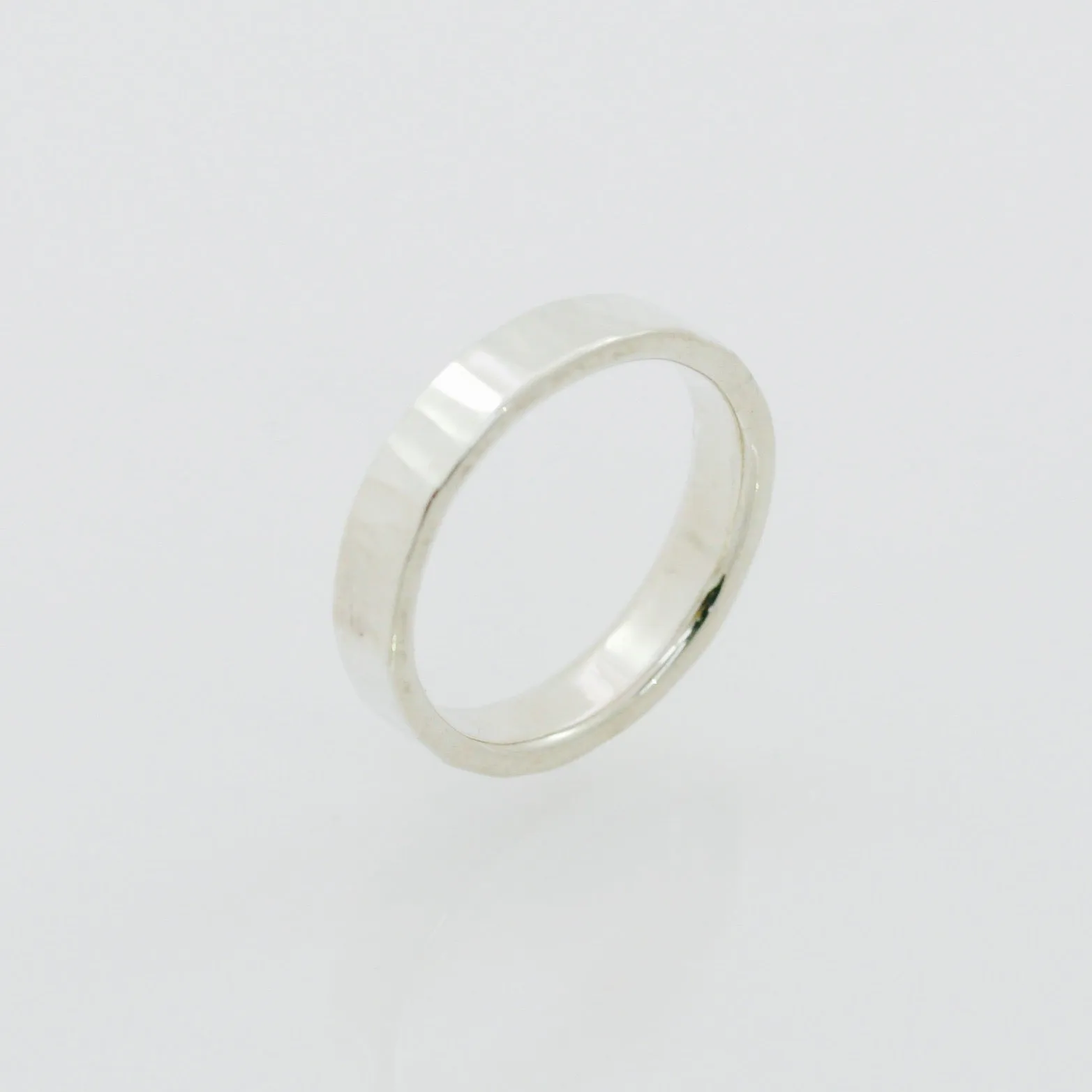 Palladium Sterling Silver Ring