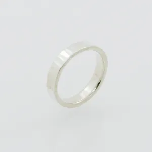 Palladium Sterling Silver Ring