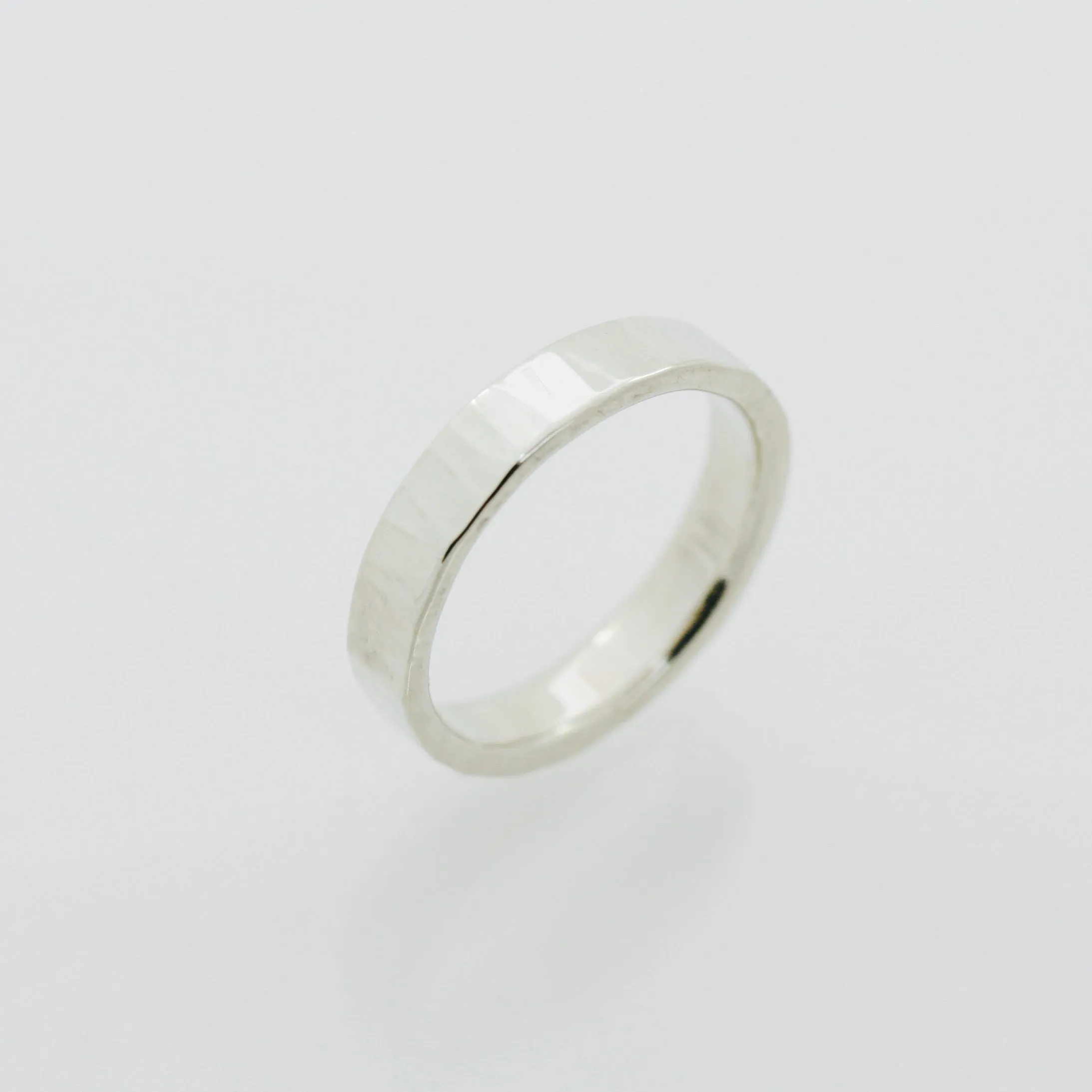 Palladium Sterling Silver Ring