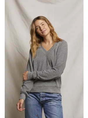 Perfect White Tee Dakota V-Neck Sweatshirt