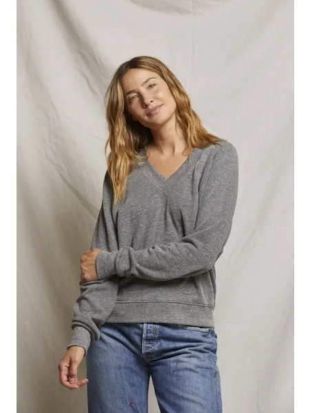 Perfect White Tee Dakota V-Neck Sweatshirt