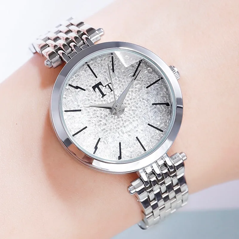 Personality Diamond Dial Leisure Women's Watch