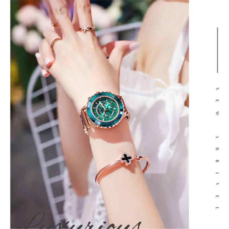 Personality Large Dial Women's Wristwatch