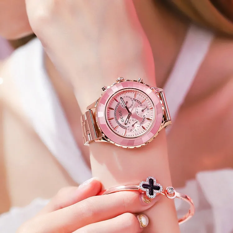 Personality Large Dial Women's Wristwatch