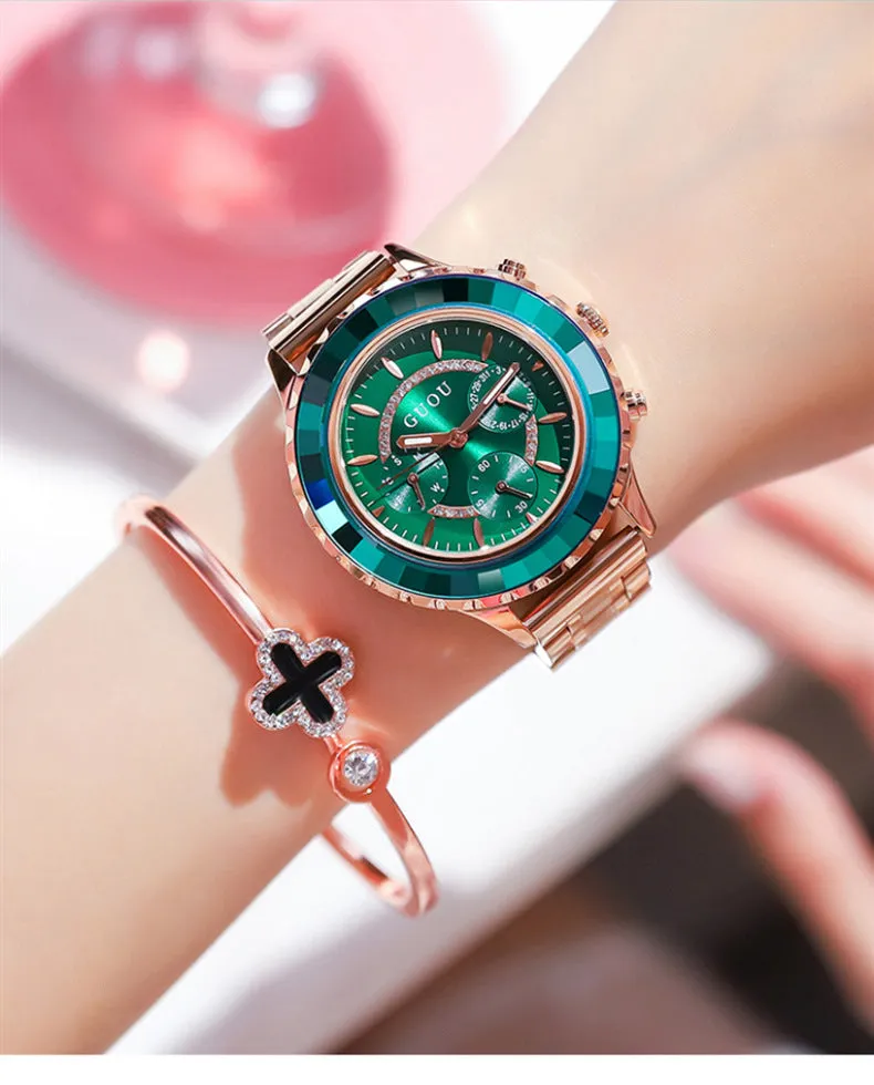 Personality Large Dial Women's Wristwatch