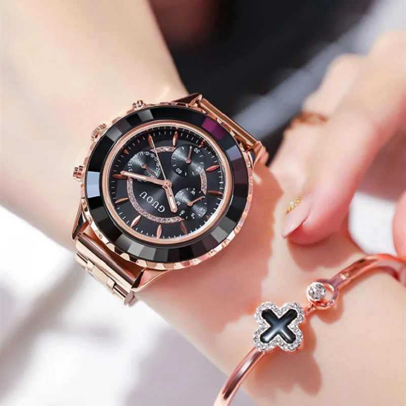 Personality Large Dial Women's Wristwatch