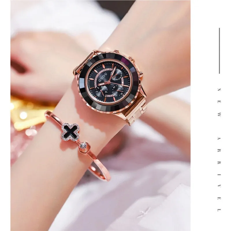 Personality Large Dial Women's Wristwatch