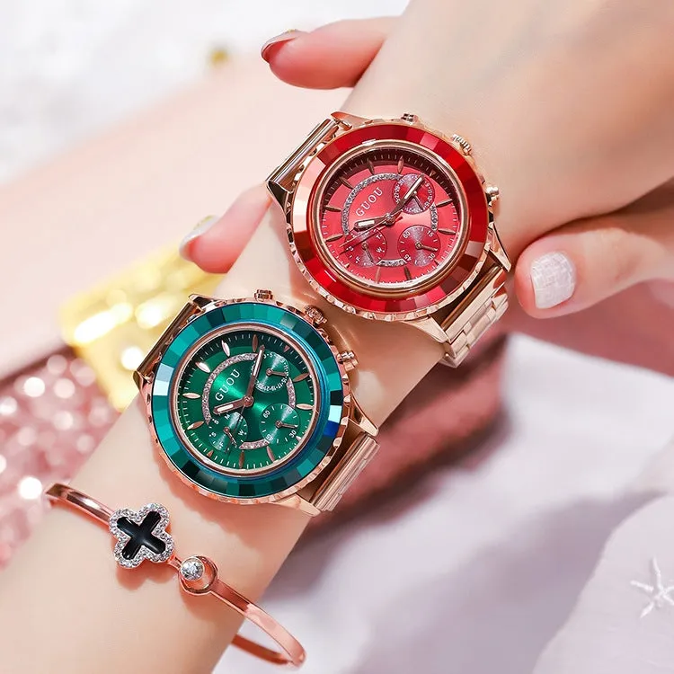 Personality Large Dial Women's Wristwatch