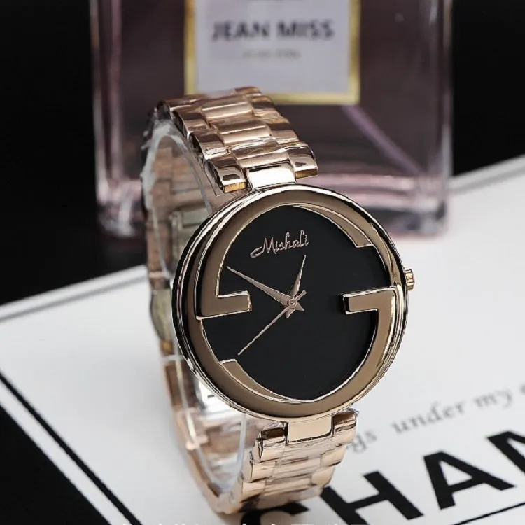 Personality Stainless Steel Strap Women's Watch