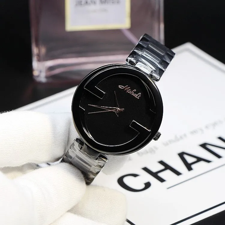 Personality Stainless Steel Strap Women's Watch