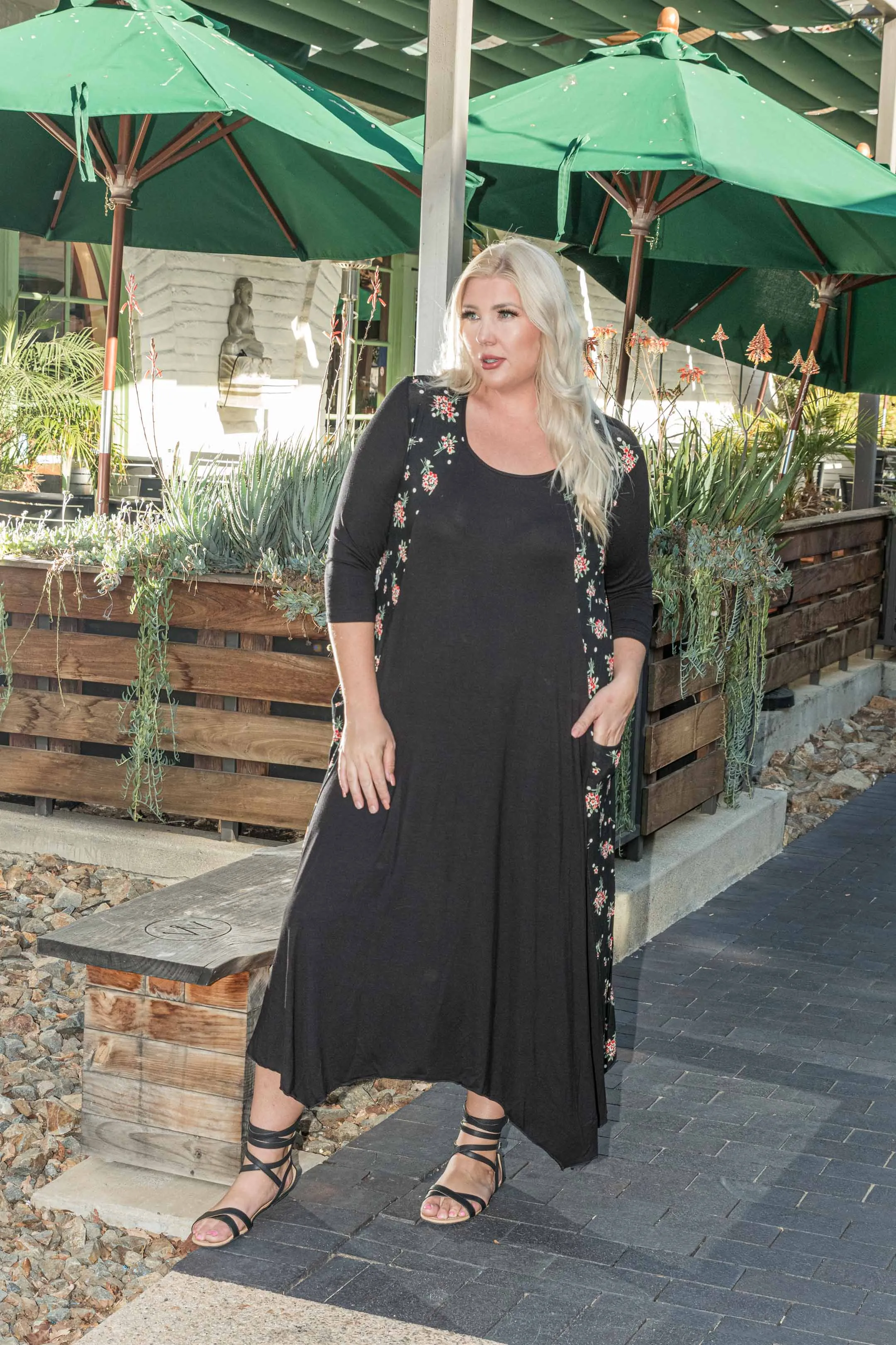 Plus Size Long Sleeve Dress