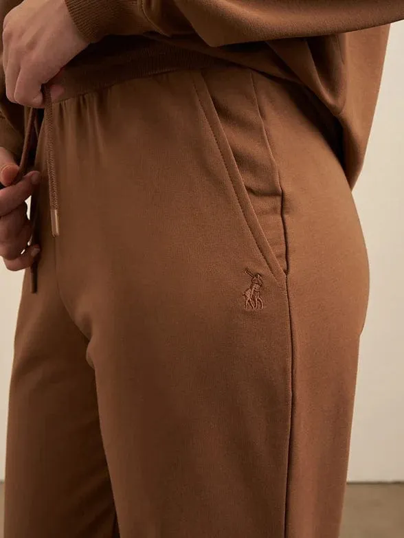 Polo Ladies Track Pants Camel