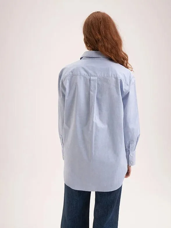 Polo Marley Ladies Shirt Blue