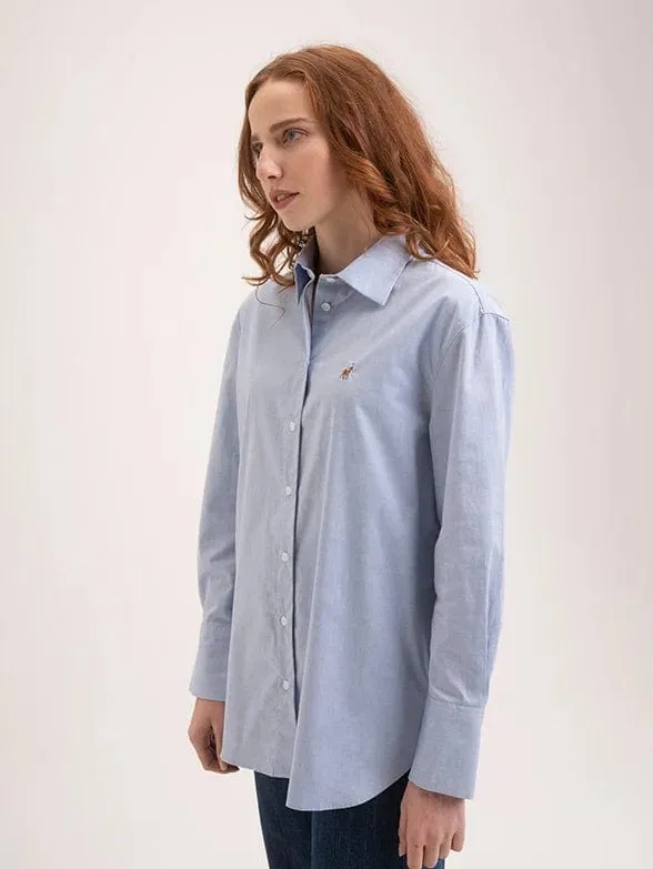 Polo Marley Ladies Shirt Blue