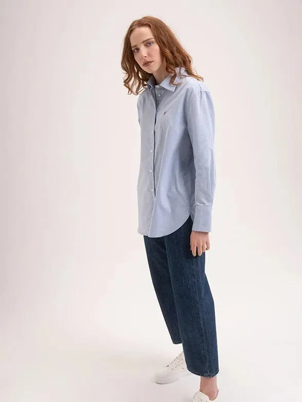 Polo Marley Ladies Shirt Blue