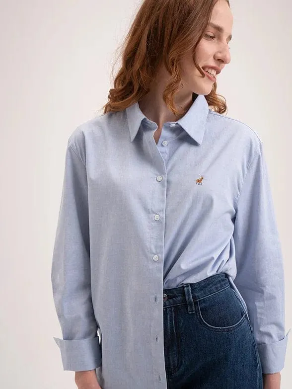 Polo Marley Ladies Shirt Blue