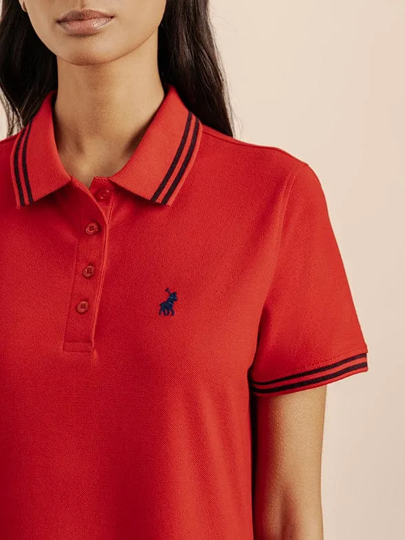 Polo Women Kathy Golfer Dress Sunset