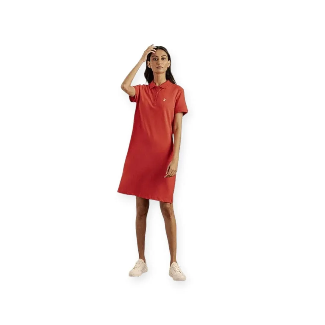Polo Women Leah  Golfer Dress Red