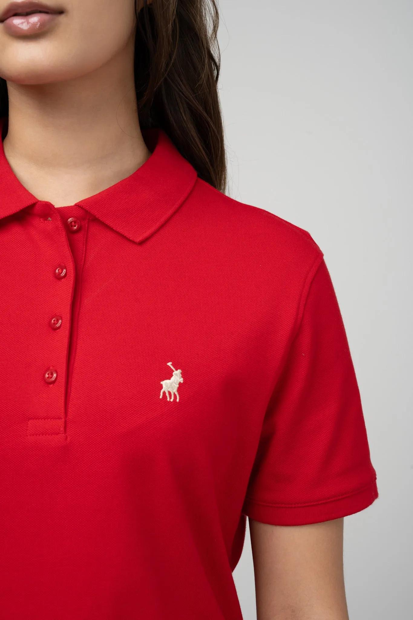 Polo Women Margot Short Sleeve Golfer Red