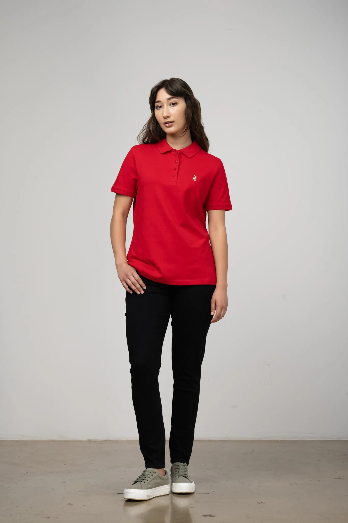 Polo Women Margot Short Sleeve Golfer Red