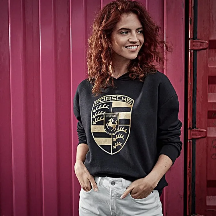 Porsche  Women's Hoodie- Crest