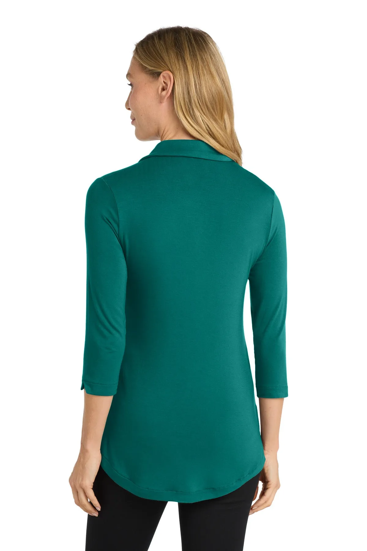 Port Authority  Women's Luxe Knit Tunic. LK5601 Teal Green