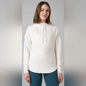 Prana Foresta Top Hoodie Women's Size S Athleisure Casual Neutral Lounge wear