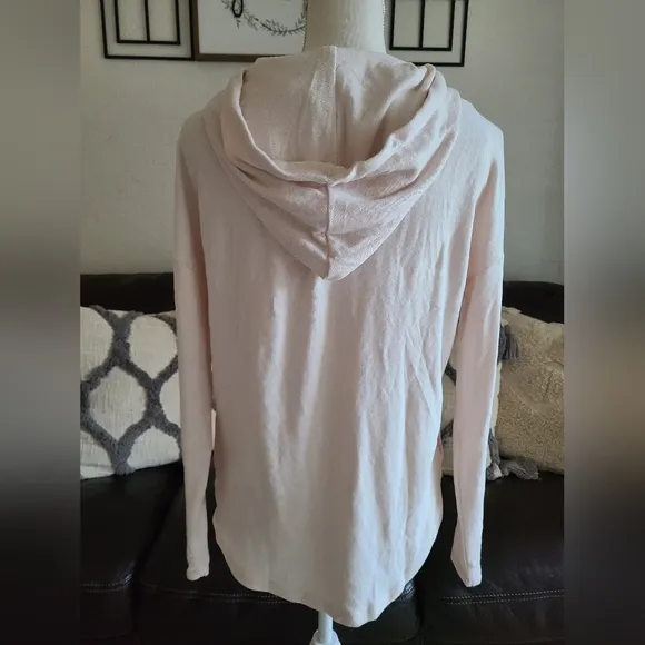 Prana Foresta Top Hoodie Women's Size S Athleisure Casual Neutral Lounge wear