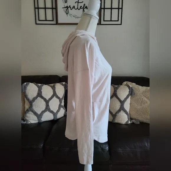 Prana Foresta Top Hoodie Women's Size S Athleisure Casual Neutral Lounge wear