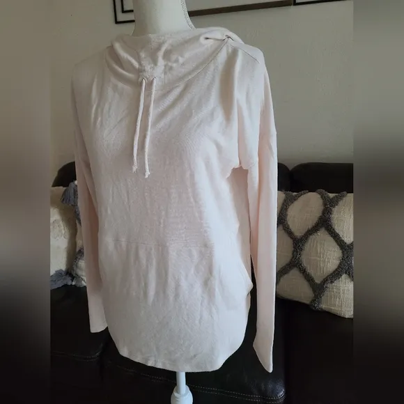 Prana Foresta Top Hoodie Women's Size S Athleisure Casual Neutral Lounge wear