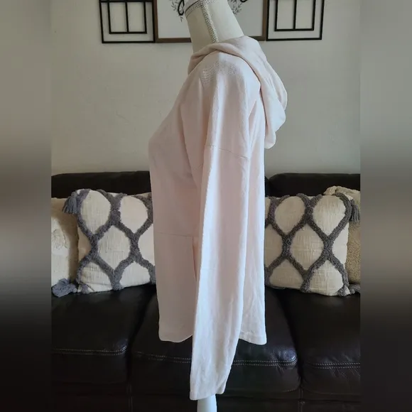 Prana Foresta Top Hoodie Women's Size S Athleisure Casual Neutral Lounge wear