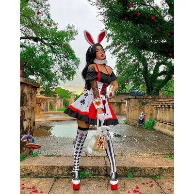 Pretty Playing Card Ladies Costume - Leg Avenue