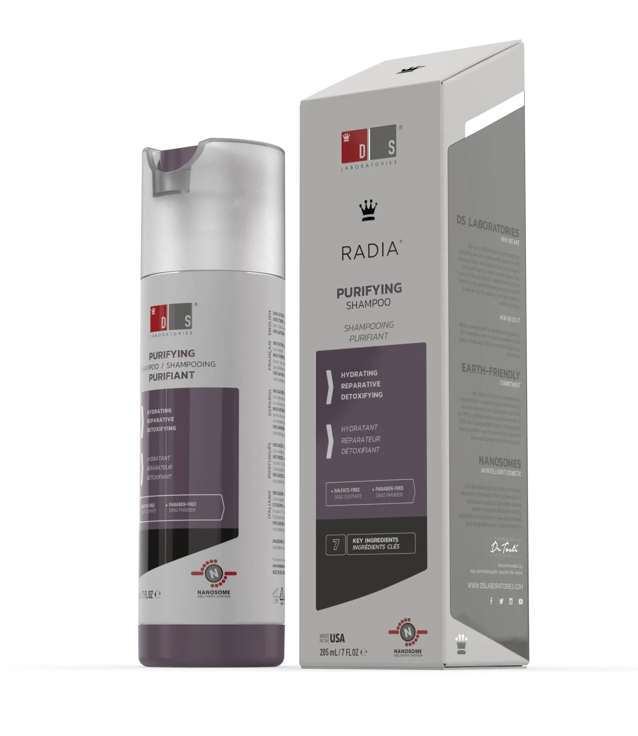 Radia | Purifying Shampoo for dry, sensitive or irritated scalp