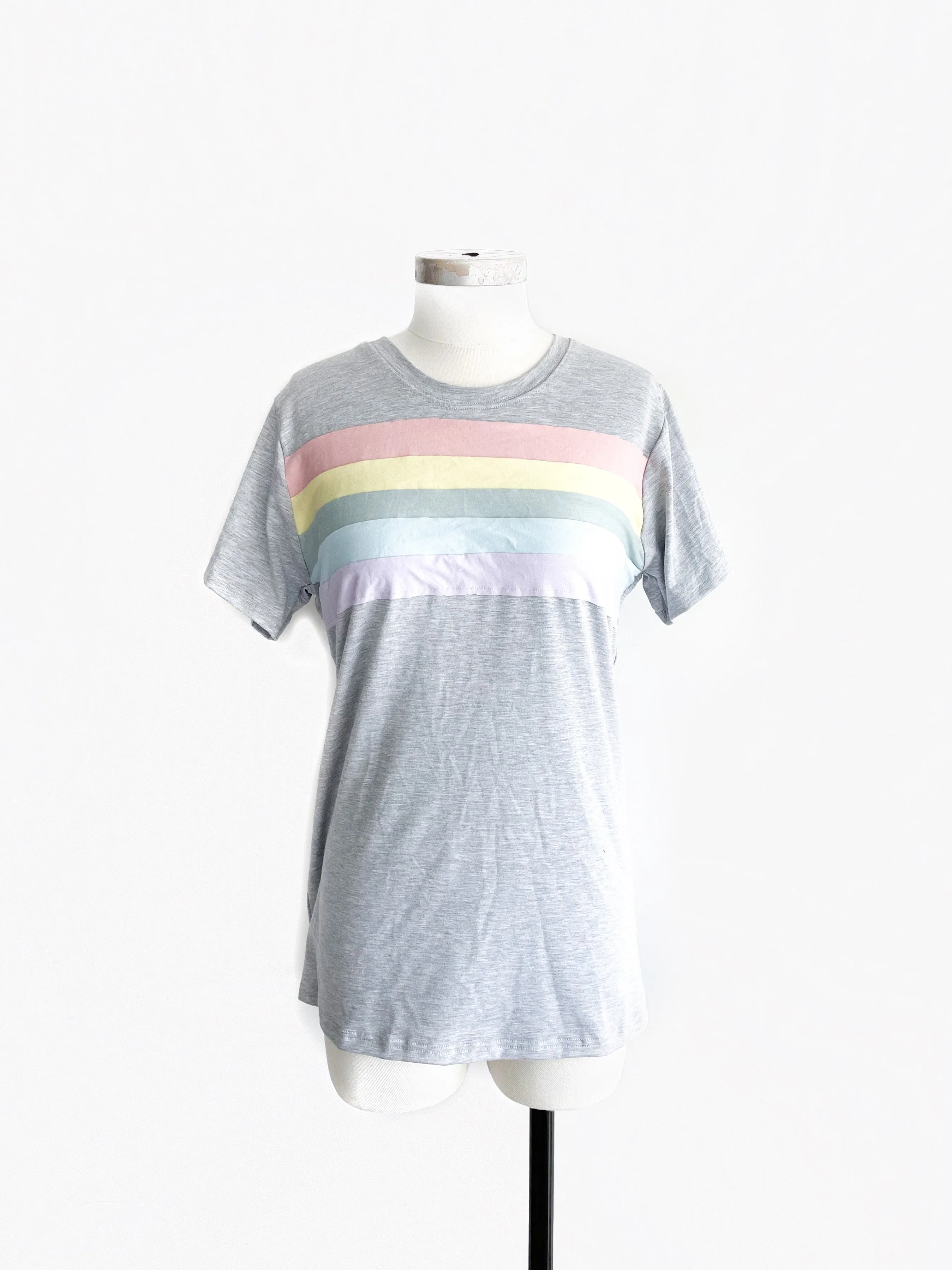 Rainbow Tee - Grey (Women's)