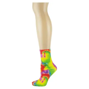 Rainbow Tie Dye Anklets